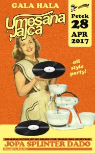 dub club 14.4.2016 flyer