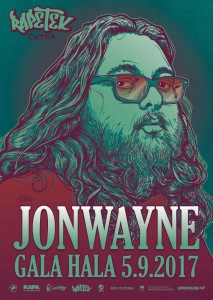 JONWAYNE 5.9.2017 galahala poster A2 OUTLINES
